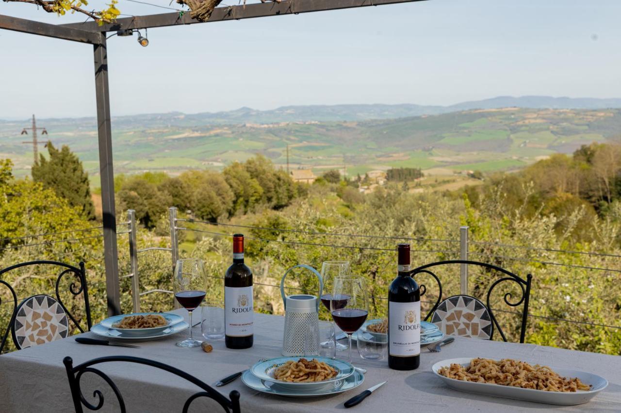 Podere Belsogno Montalcino Bagian luar foto